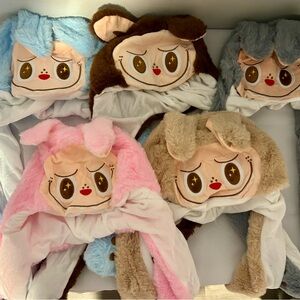 Adorable Labubu light up Plush Hats